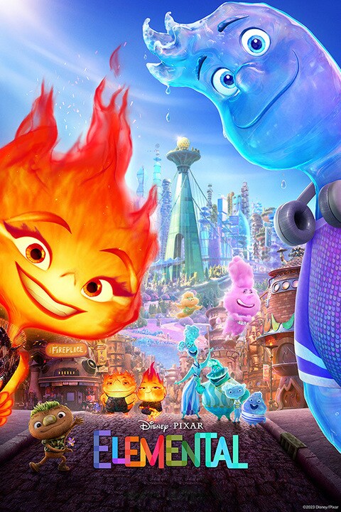 Elemental movie poster